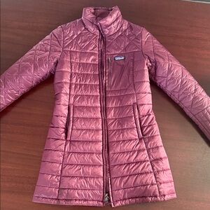 Patagonia Women's Mauve Puffer Coat
